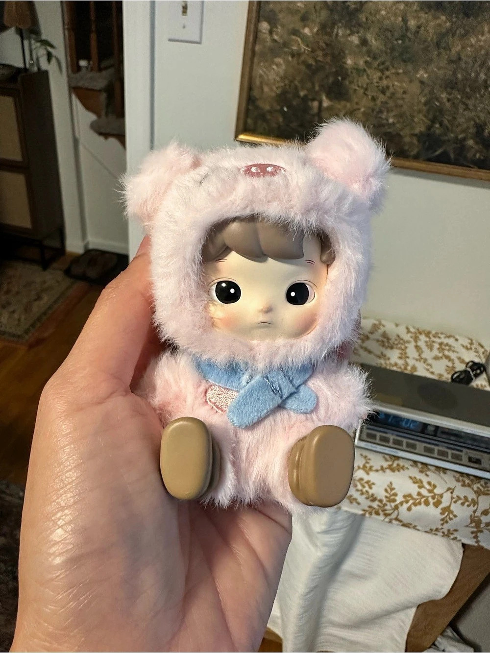 POP MART Crybaby Crying Again Series Vinyl Face Plush Pendant (The Robber)